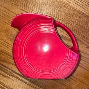 Fiestaware Large Pitcher in Scarlet